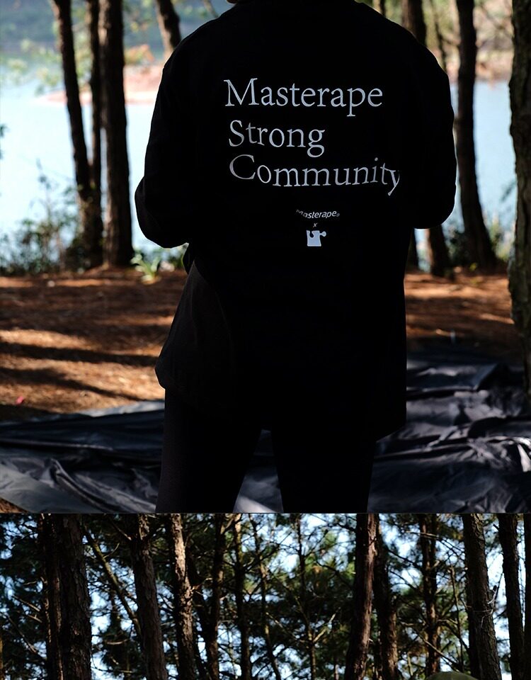 Masterape聯名StrongCoffee咖啡文化寬松印花純棉重磅男女長袖T恤|其他材料製|ETMall東森購物網