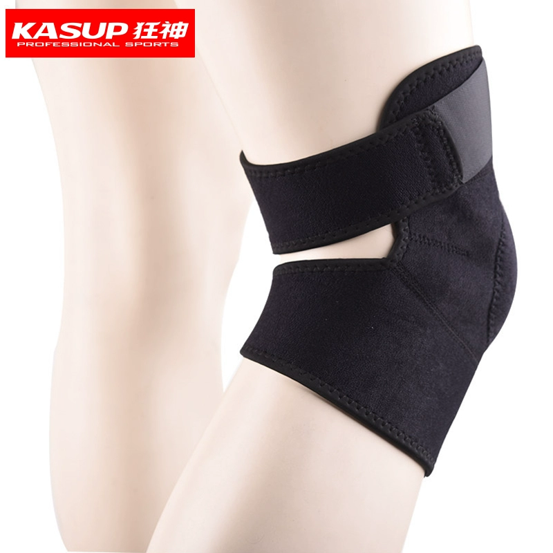 Crazy God Knee Pads Thể thao Nam Chạy bộ Miếng đệm Đầu gối Leo núi Ngoài trời Thiết bị bóng rổ Thể dục Squat Đồ bảo hộ cho nữ - Dụng cụ thể thao