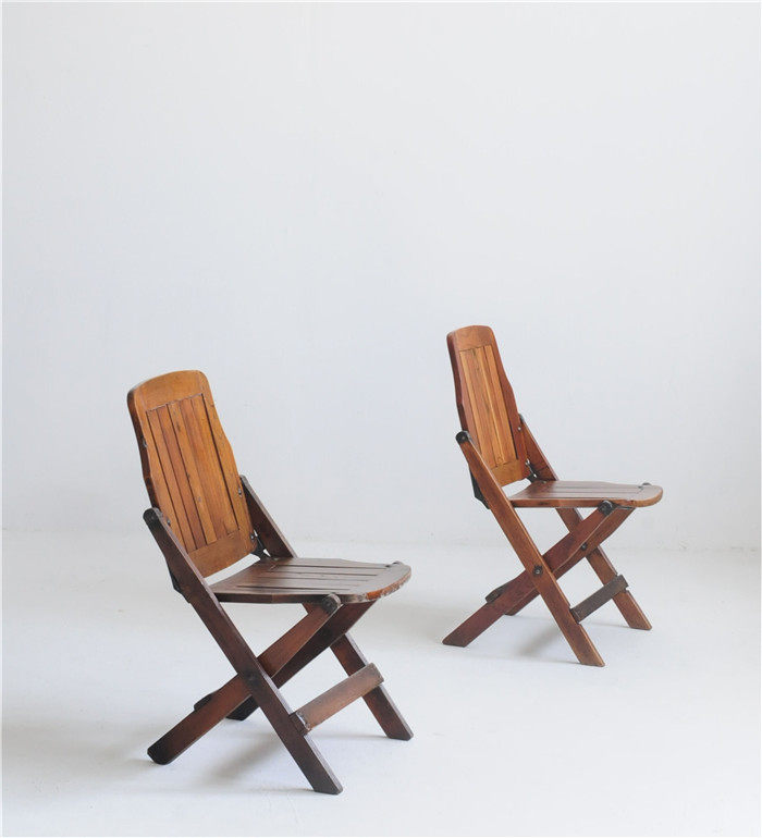 Old Shanghai Folding Chair Ming and Qing Republic of China antique Shanghai style furniture decoration decoration Film and Television old objects nostalgic classics