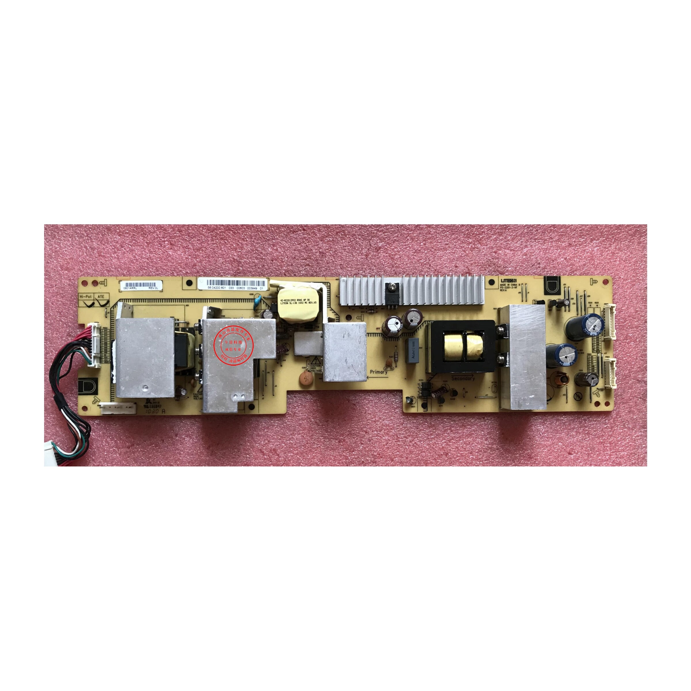 плата драйвера для материнской платы dell U3011t L9164-10 48.7F901.01N PS-2201-3- Высокочастотный источник питания Изображение 1
