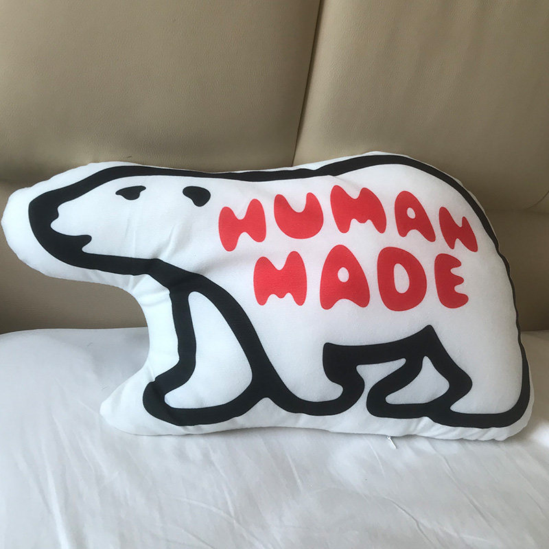 HUMAN MADE polar bear tiger Hamburg Alien pillow cushion Japanese software designer