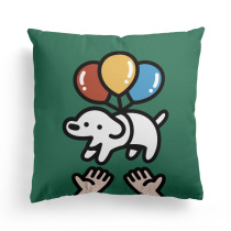 Japans high-looking matsui dog pillow animal car sofa cushion lumbar cushion with pillow core removable and washable