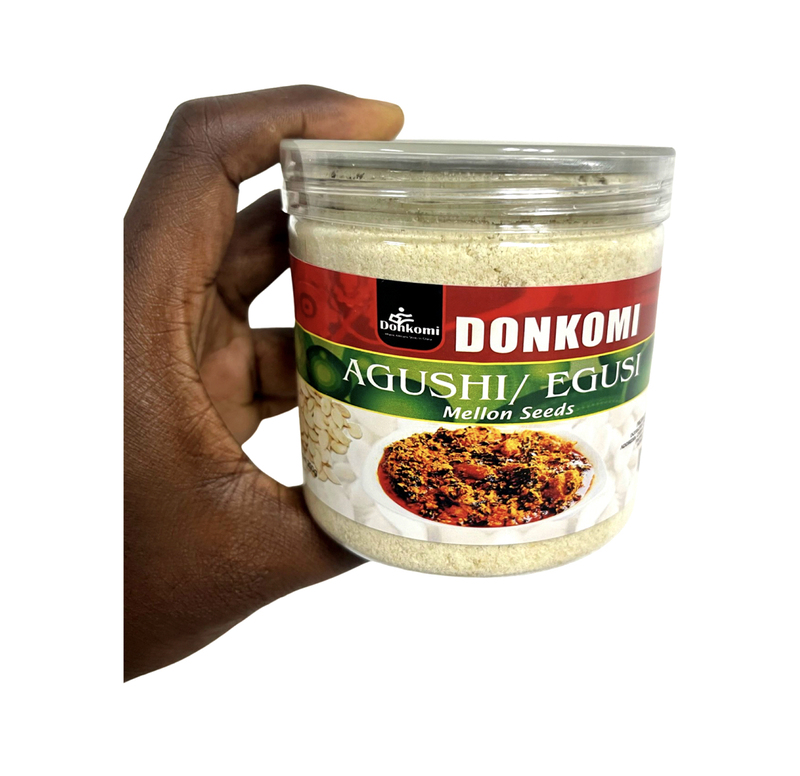 Milled Mellon Seeds, Egusi, Agushie,Agusi,Donkomi Egusi 200g