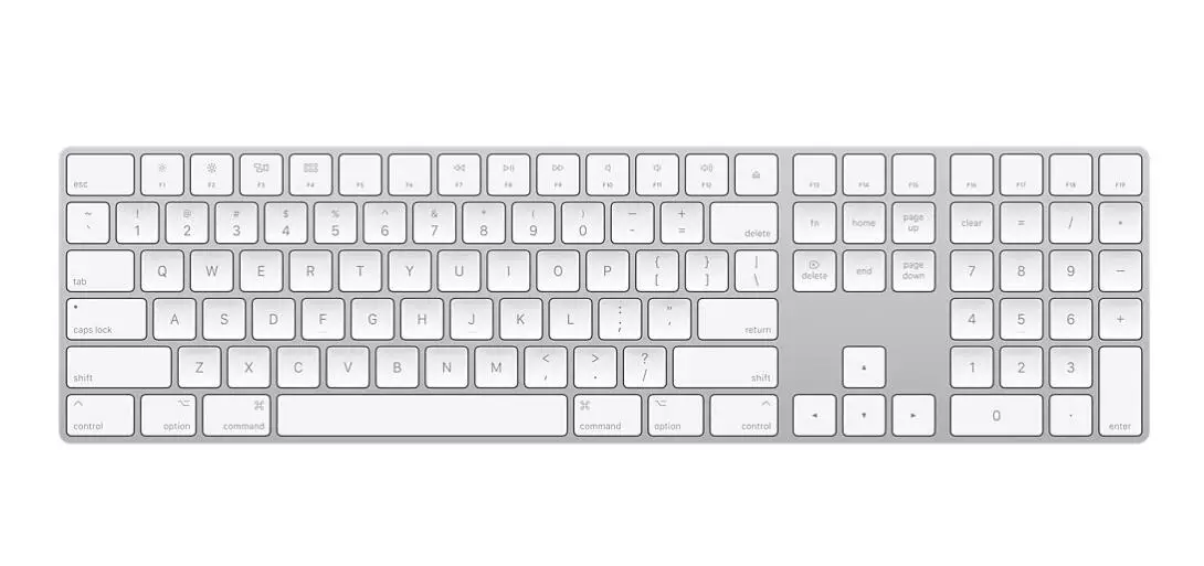 Apple Wireless Bluetooth Miao Kee keyboard second -generation Magic Keyboard 2nd generation iPad with digital area