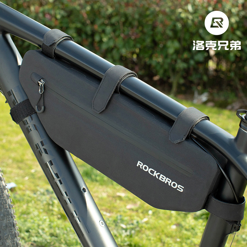 Locke Brothers Waterproof Bike Bag Triangle Bag Upper Tube Wrap Front Cross Beam Bag Large Capacity Mountaineering Car Ride Gear