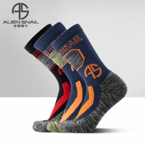 Alien snail motorcycle locomotive cycling socks thickening sports outdoor breathable protection socks for men and women