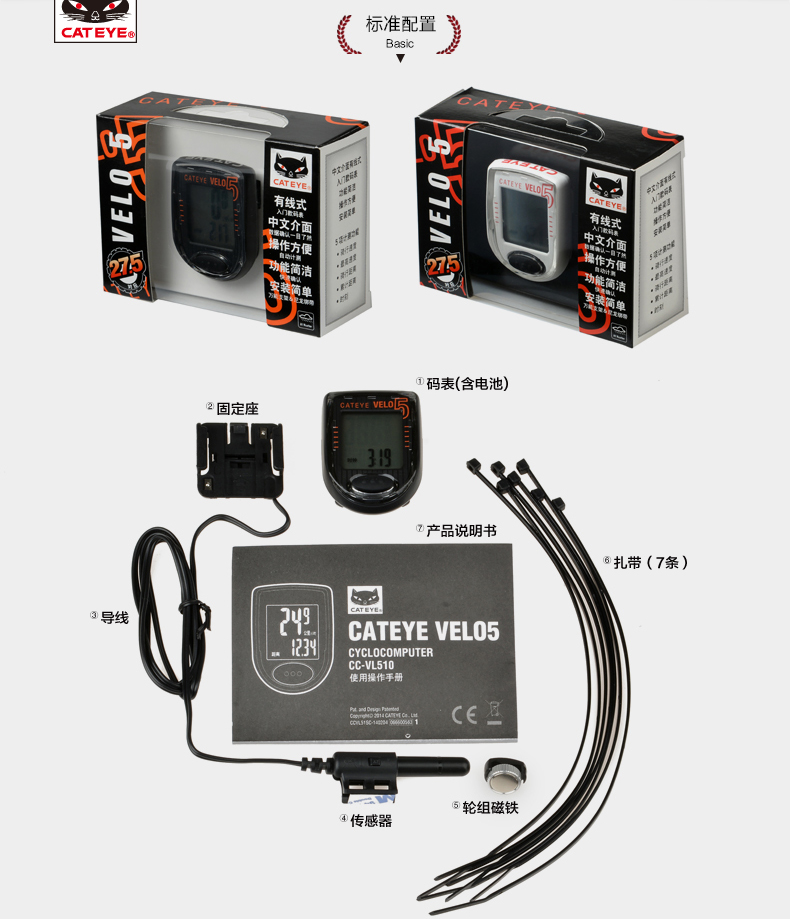 Tableau de bord vélo CAT EYE - Ref 2427587 Image 61