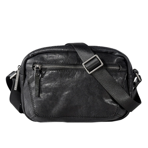 Японская кожаная сумка на одно плечо, рюкзак для отдыха, воловья кожа, из натуральной кожи, в корейском стиле