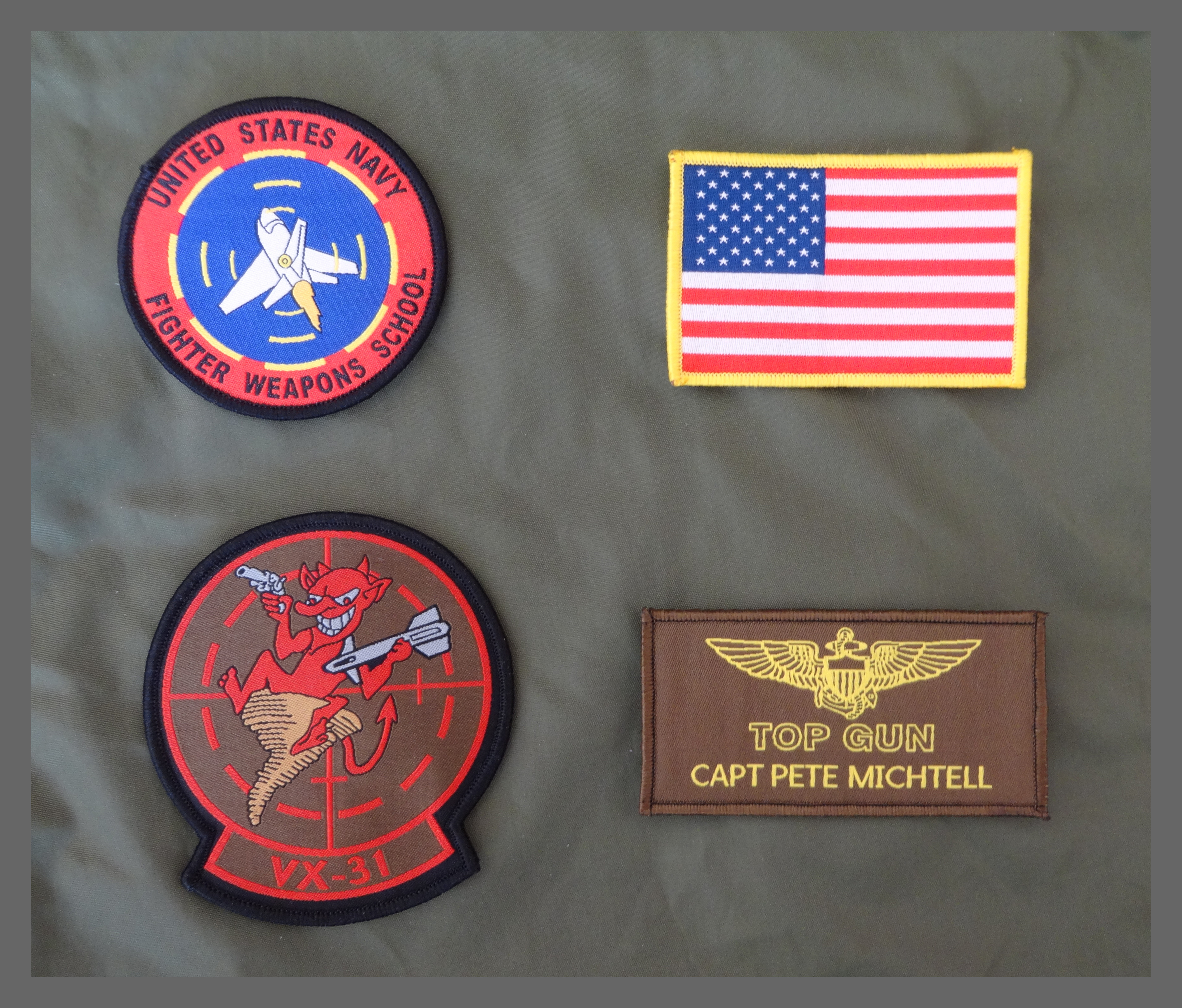 Magnificent Zhiling Cloud 2 Film TOP GUN Perimeter Memorial Magic Sticker US Navy VX-31 Squadron