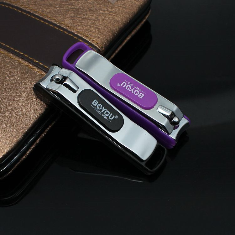Boyou large nail clipper anti-splash nail clipper manicure manicure clipper 7002S single clipper nail clipper