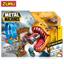 zuru alloy hegemony leap Jurassic track set alloy car dinosaur ring track boy toy