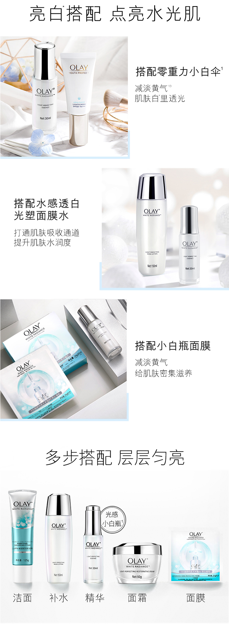 OLAY 玉兰油 光感小白瓶 烟酰胺精华液 56ml 提亮肤色 图12