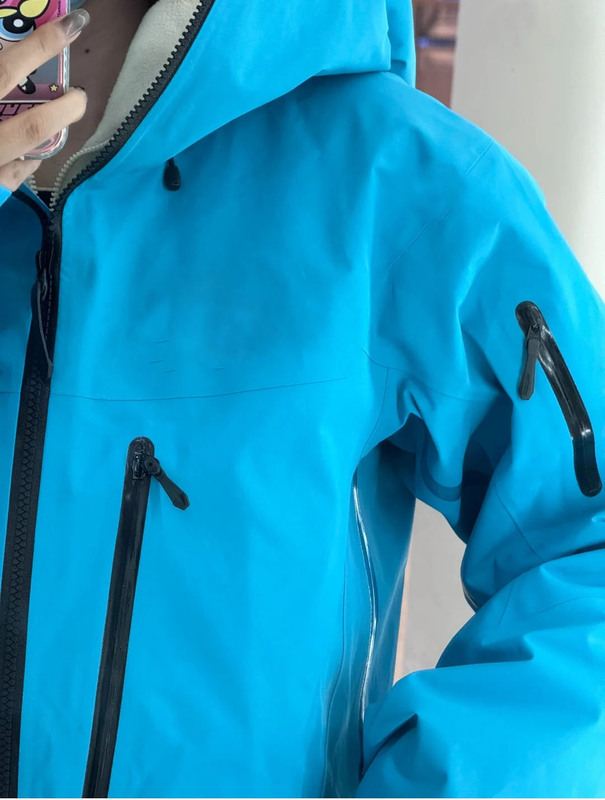 North American Outdoor Sports Gore-Tex Three-Layer Hard Shell Jacket, Windproof, Rainproof and Snowproof Hooded Jacket for Couples, Men and Women