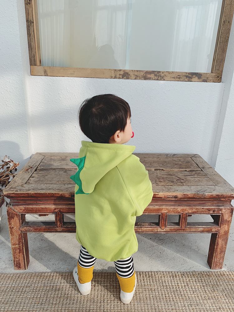Quần áo bé trai xì hơi cotton mùa xuân và mùa thu Phiên bản Hàn Quốc của quần áo trẻ em dễ thương Quần áo nữ romper jumpsuit thủy triều - Áo liền quần body cotton thông hơi cho bé