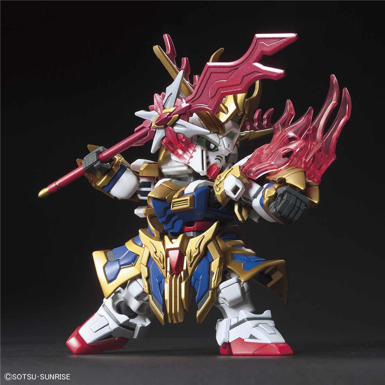 [Man Friends] Bandai Lắp ráp mô hình Q Phiên bản BB SD 03 Tam quốc Chuangjie Chuan Zhang Fei Shendao Spot - Gundam / Mech Model / Robot / Transformers gundamchat