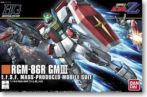 Mô hình Bandai HGUC 126 1/144 RGM-86R GM III Jim III - Gundam / Mech Model / Robot / Transformers mô hình gundam giá rẻ