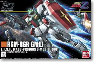 Mô hình Bandai HGUC 126 1/144 RGM-86R GM III Jim III - Gundam / Mech Model / Robot / Transformers