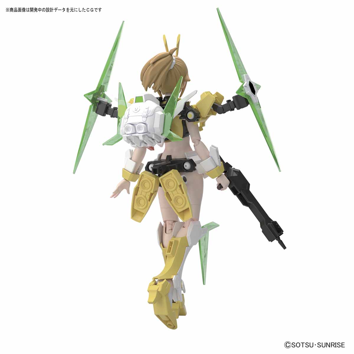 [Man Friends] Bandai Người mẫu chính hãng HGBF 062 1 144 Người sáng tạo Gundam Triumph Wenna Spot - Gundam / Mech Model / Robot / Transformers mô hình lắp ráp robot gundam