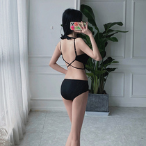 Dudu point Han Shangnet red Korea ins sexy backless one-piece swimsuit female summer 2021 new hot spring swimsuit women