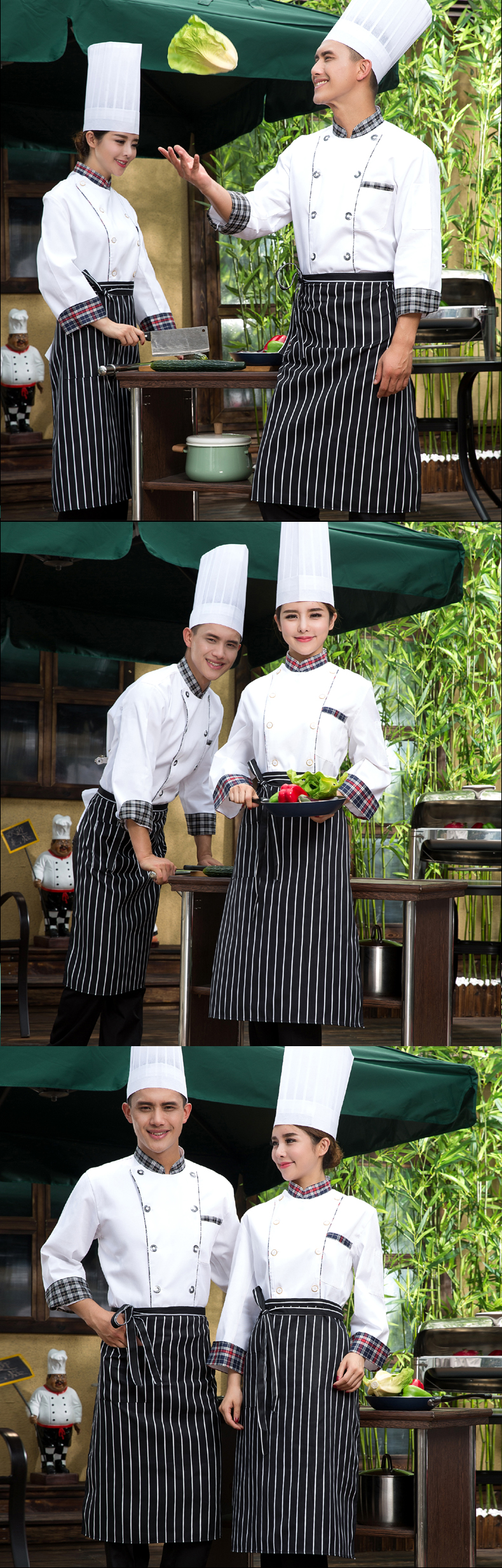 Veste chef cuisinier - Ref 1910949 Image 20
