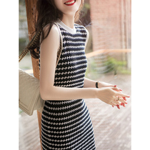 SNICYKER sleeveless dress for womens summer new high-end name Yuanyuan Temperament Style and Elegant Style Dress