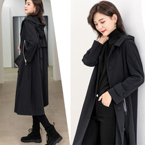 SNICYKER2021 autumn clothing new womens clothing jacket Inn ethos big coat with long cash coat in the knee