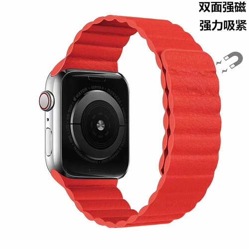 Применимо к Apple Watch Ultra2 Band Band Magnetic Sursction Circle Iwatch 6 7 8 9 -го поколения Apple Band 49 мм/41 мужчина и женщины серия 7 Tide Personal