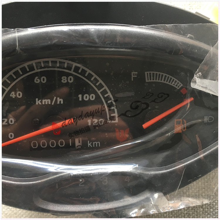 Qianjiang thời trang ban đầu QJ110-6F / 110-18D dụng cụ lắp ráp mã bảng km mét mét mét - Power Meter đồng hồ tua máy