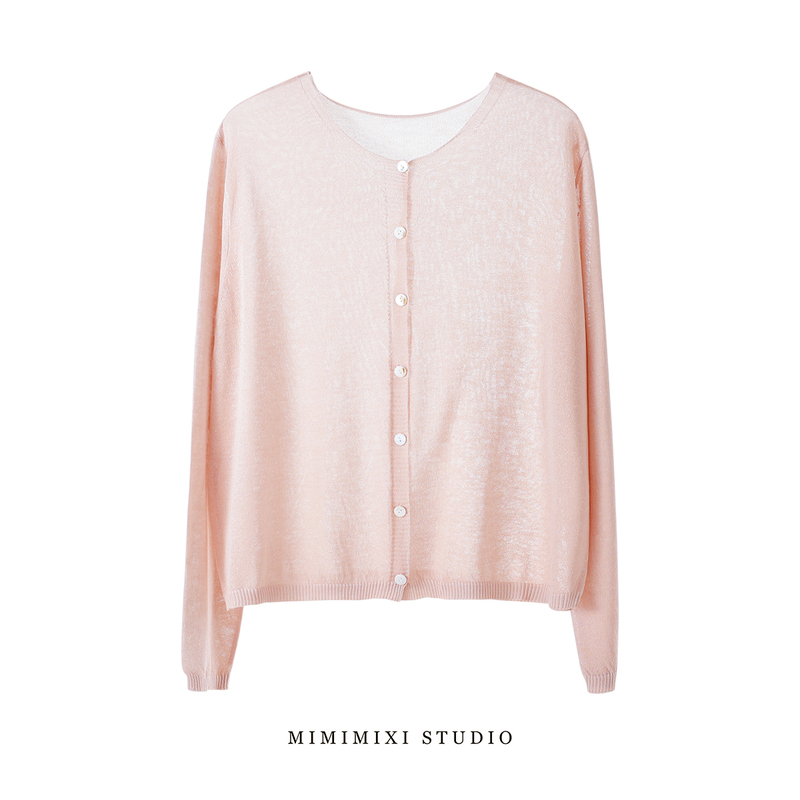 Mimimixi Tencel Linen Knitted Sun Protection Cardigan for Women, Thin Style, 2026 New Summer Loose Outerwear Top Mimimixi Tencel Linen Knitted Sun Protection Cardigan for Women, Thin Style, 2026 New Summer Loose Outerwear Top