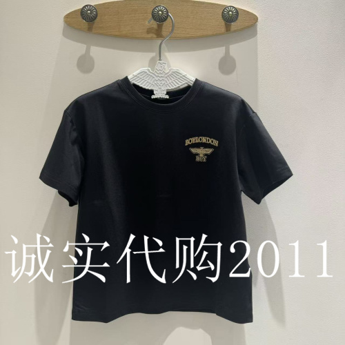 Boy London Genuine 2026 Summer Children's Short-Sleeved T-Shirt V262K0105602 299