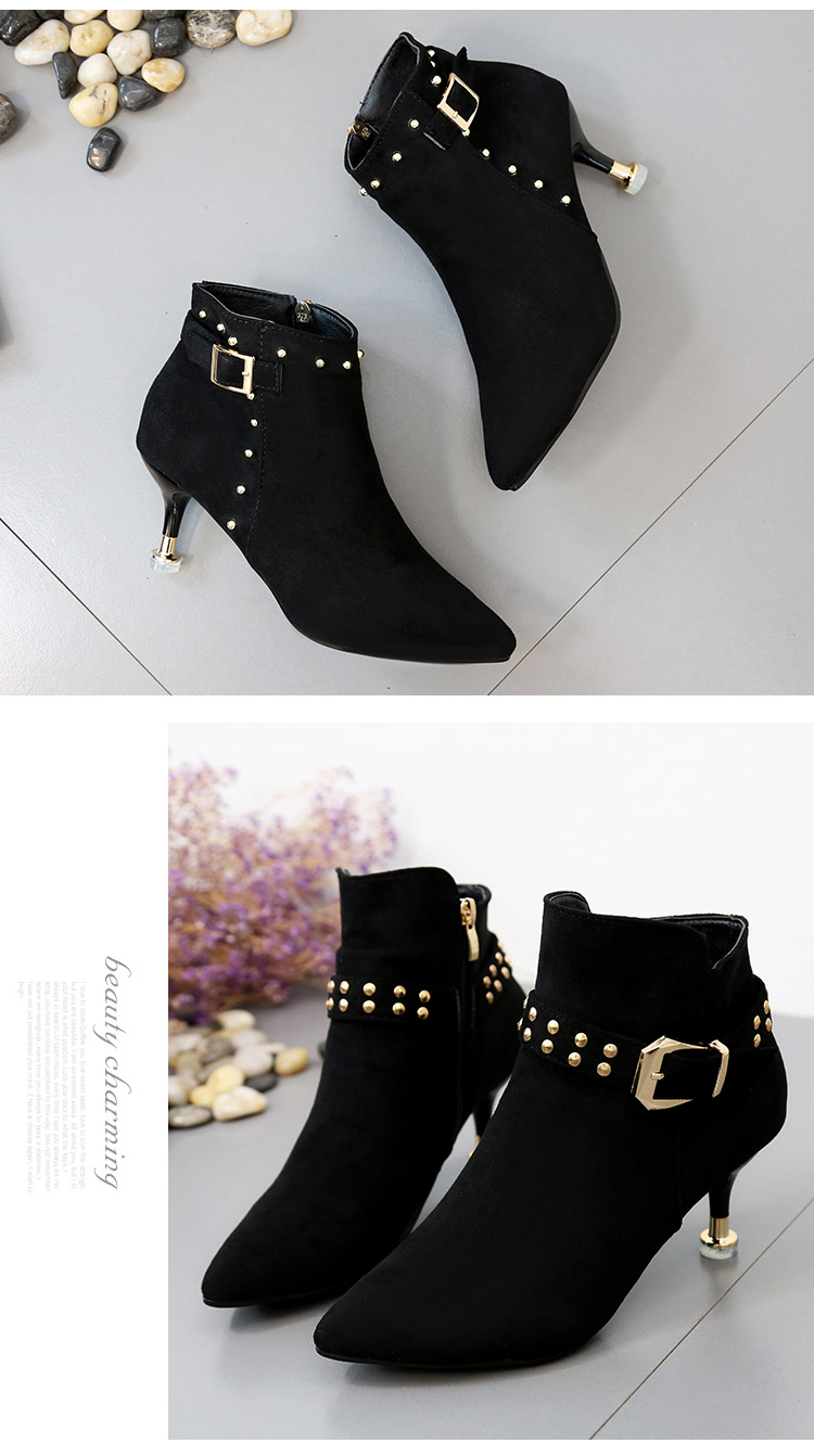 Bottes mi-saison femme en Caoutchouc - Ref 3249676 Image 14