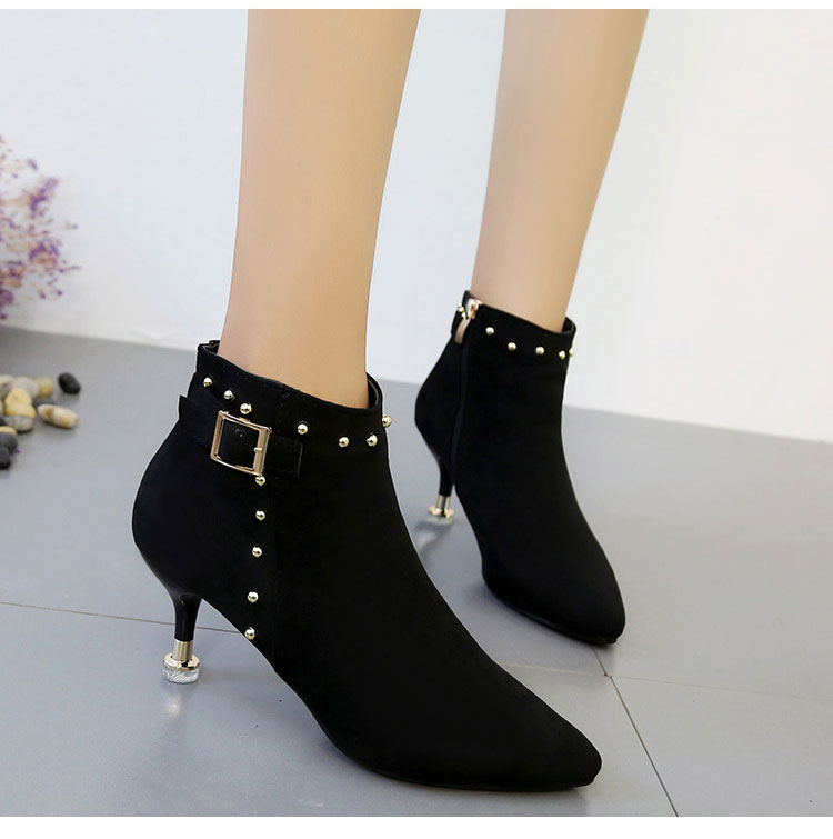 Bottes mi-saison femme en Caoutchouc - Ref 3249676 Image 32