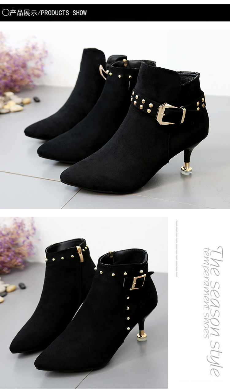 Bottes mi-saison femme en Caoutchouc - Ref 3249676 Image 13