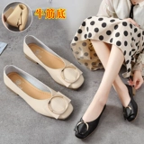 Весенняя обувь для отдыха для кожаной обуви, мягкая подошва, тренд сезона