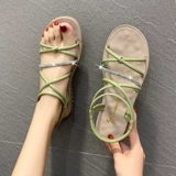 Сандалии, модная обувь, летние туфли, мягкая подошва, популярно в интернете, в корейском стиле