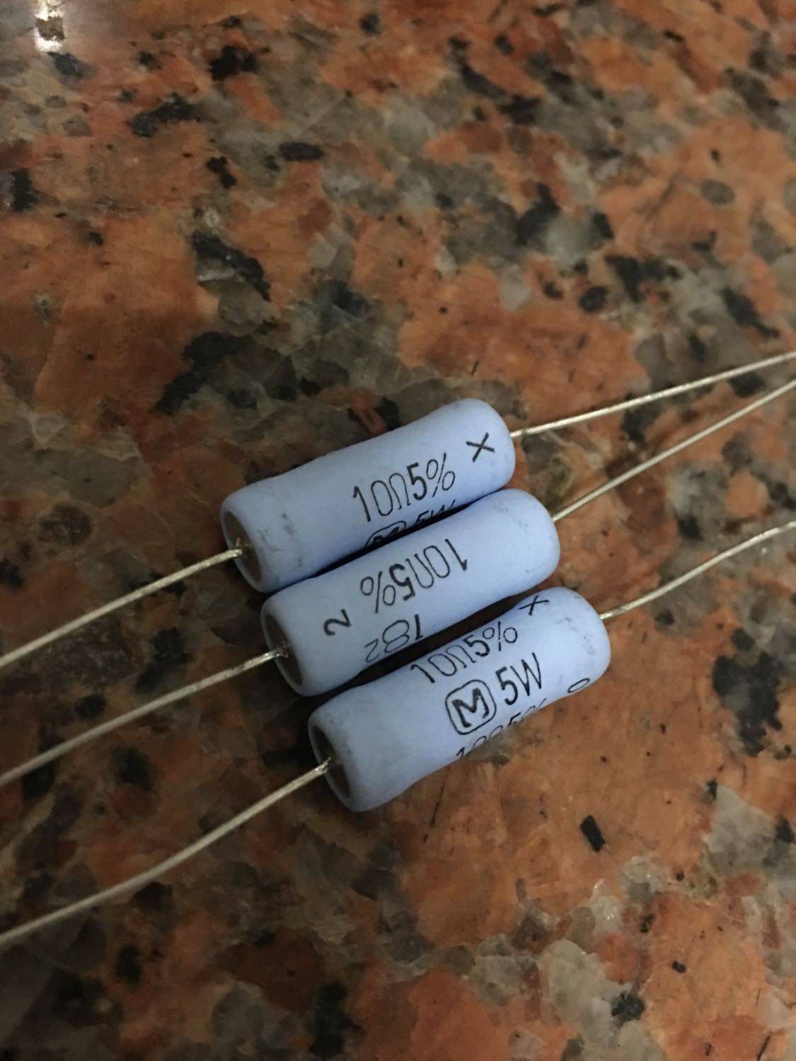 Imported Japanese Panasonic 5W 10R 10 ohm 10Ω high power winding resistor error 5%