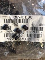 CM05FD111G03 500V110PF Direct generation 100PF 101 100P CDM Silver mica capacitor