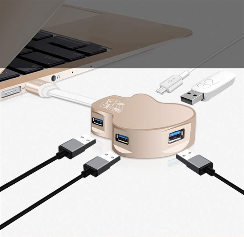 Microsoft Surface pro 5/6 máy tính xách tay docking trạm usb3.0 splitter máy tính bảng bộ điều hợp usb - USB Aaccessories cáp sạc usb type c
