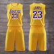 Mùa giải mới Lakers 23th James jersey 24 Kobe đồng phục bóng rổ tay ngắn đại học phù hợp với nam giới