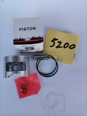 Chainsaw logging saw accessories two stroke 52 58 piston assembly chainsaw piston piston ring assembly