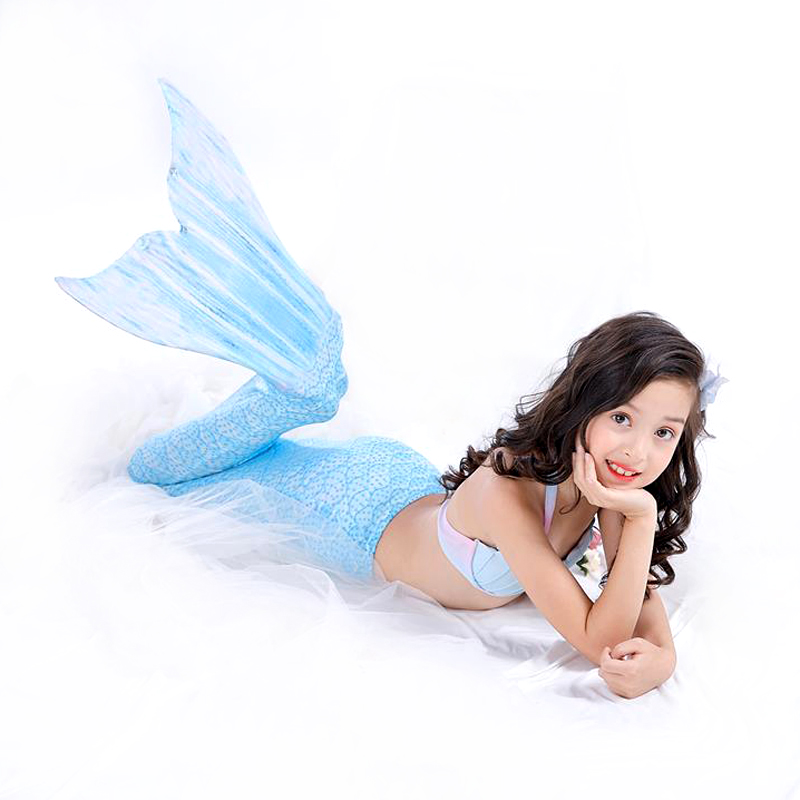 2018 mới cho trẻ em nàng tiên cá đồ bơi bé gái áo tắm vỏ bikini nàng tiên cá chia áo tắm - Bộ đồ bơi của Kid đồ bơi cho bé 1 tuổi