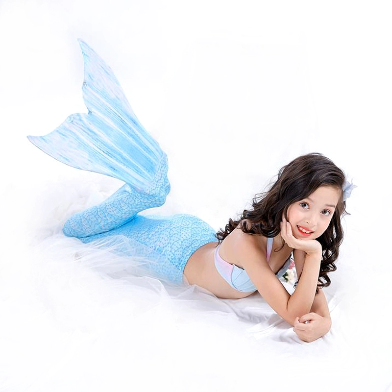 2018 mới cho trẻ em nàng tiên cá đồ bơi bé gái áo tắm vỏ bikini nàng tiên cá chia áo tắm - Bộ đồ bơi của Kid đồ bơi cho bé 1 tuổi