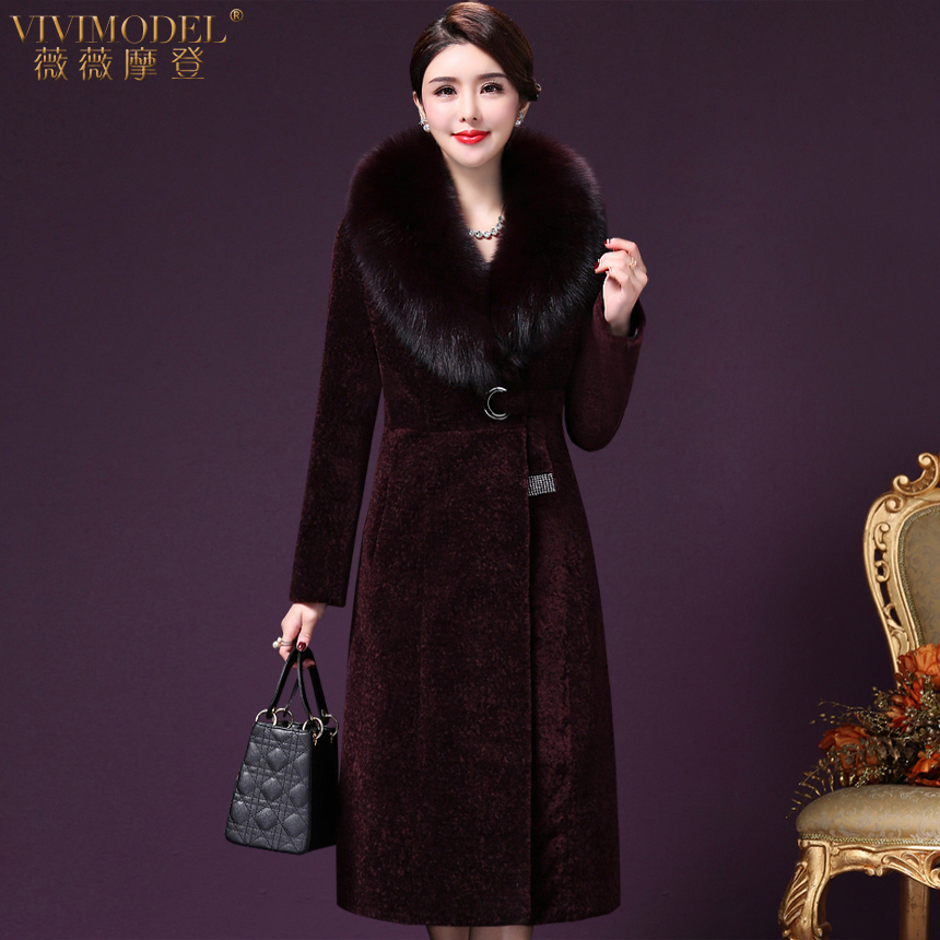 Manteau de fourrure femme VIVIMODEL - Ref 3173457 Image 1