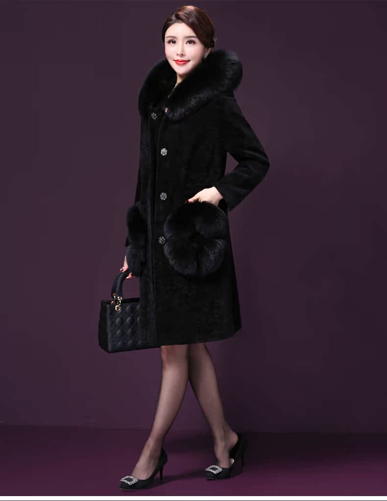 Manteau de fourrure femme VIVIMODEL - Ref 3173111 Image 17