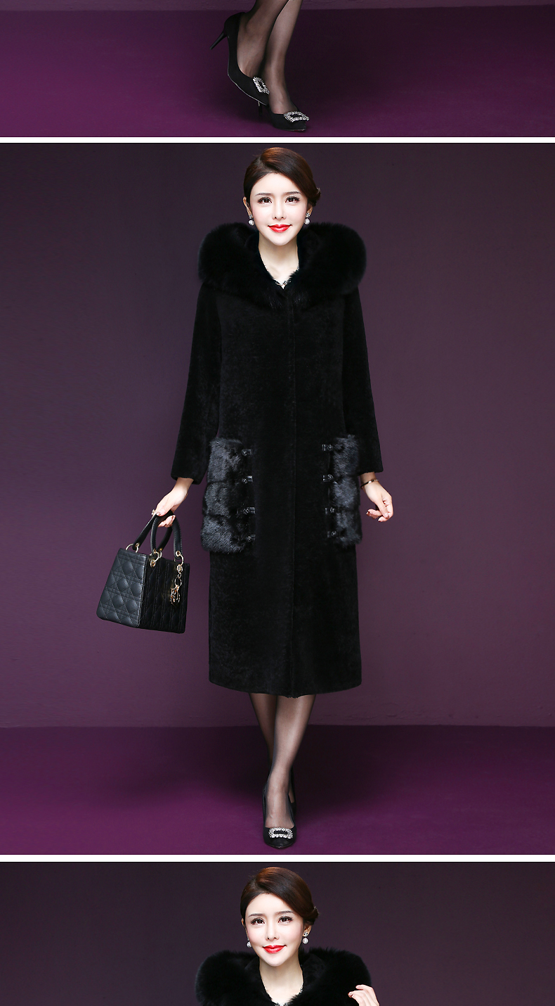 Manteau de fourrure femme VIVIMODEL - Ref 3172047 Image 14