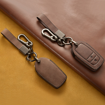 Dedicated to rav4 key set Rong Fang rv4 Camry Ralink Asian Dragon chr Prado Highlander Leather Bag