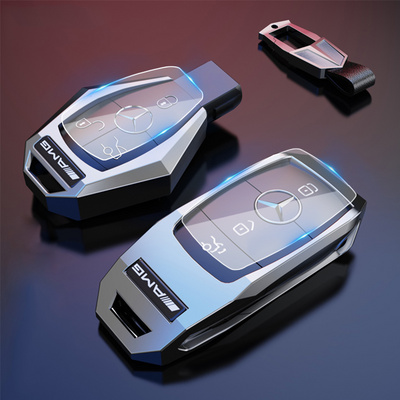 Suitable for Mercedes-Benz key case GLE350 GLA200 GLS450 shell Class A V Class S Class G car key case