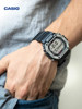 [New Year's Gift] Casio Official official store Mwd-110H Small Square Metal Student Men's Watch