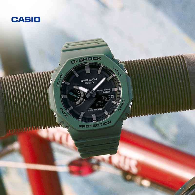 [Gift] Casio Flagship Store Ga-B2100 Octagonal Solar-Powered Watch Casio G-Shock