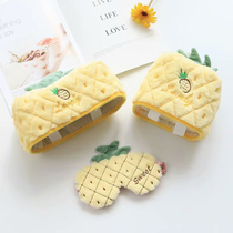 Creative cute cartoon fruit plush tissue box car towel box home car girl heart bedroom bedside